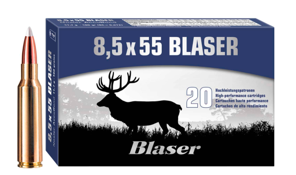 BLASER - Munition 8,5x55 Blaser Nosler Accu Bond 11,7g/180gr